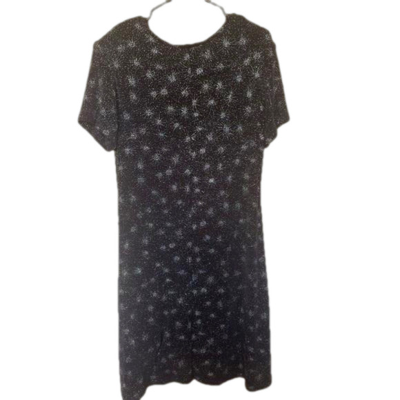 Vintage Sparkly Tshirt Dress 90s - Picture 2 of 6